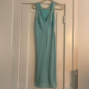 Nicole miller:Blue lace dress/size 6